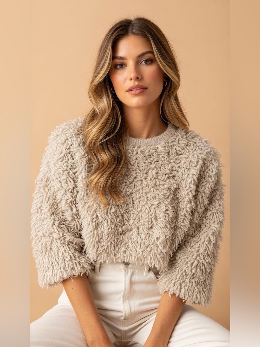 Woolrich x Target Loopy Yarn Crewneck Pullover Sweater